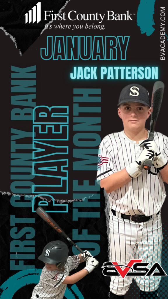 Jack Patterson – First County Bank Athlete of the Month